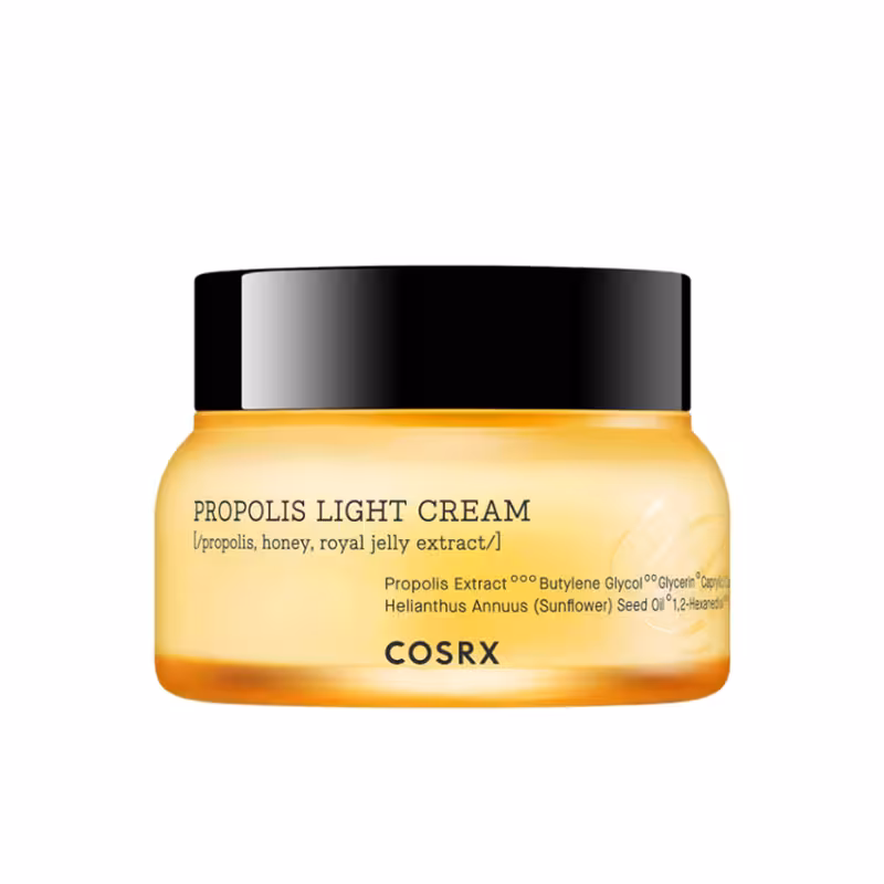 کرم آبرسان روشن کننده پوست کوزارکس COSRX Full Fit Propolis Light cream • خوش آرا