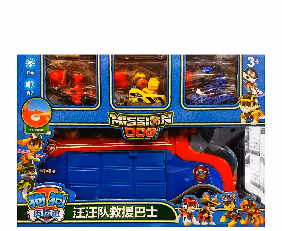 اسباب بازی سگ های نگهبان MISSION DOG کد 2049A