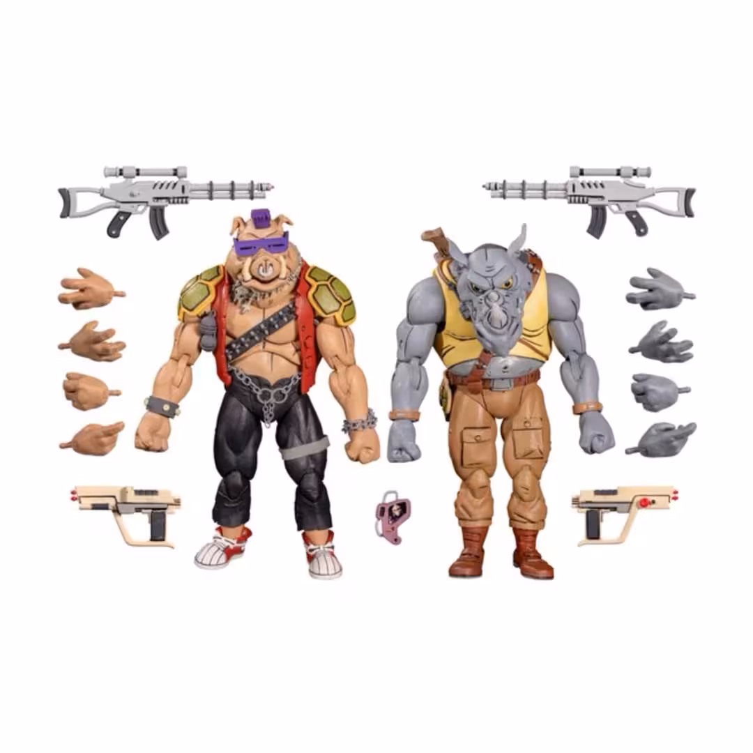 اکشن فیگور 2 عددی Bebop &amp; Rocksteady