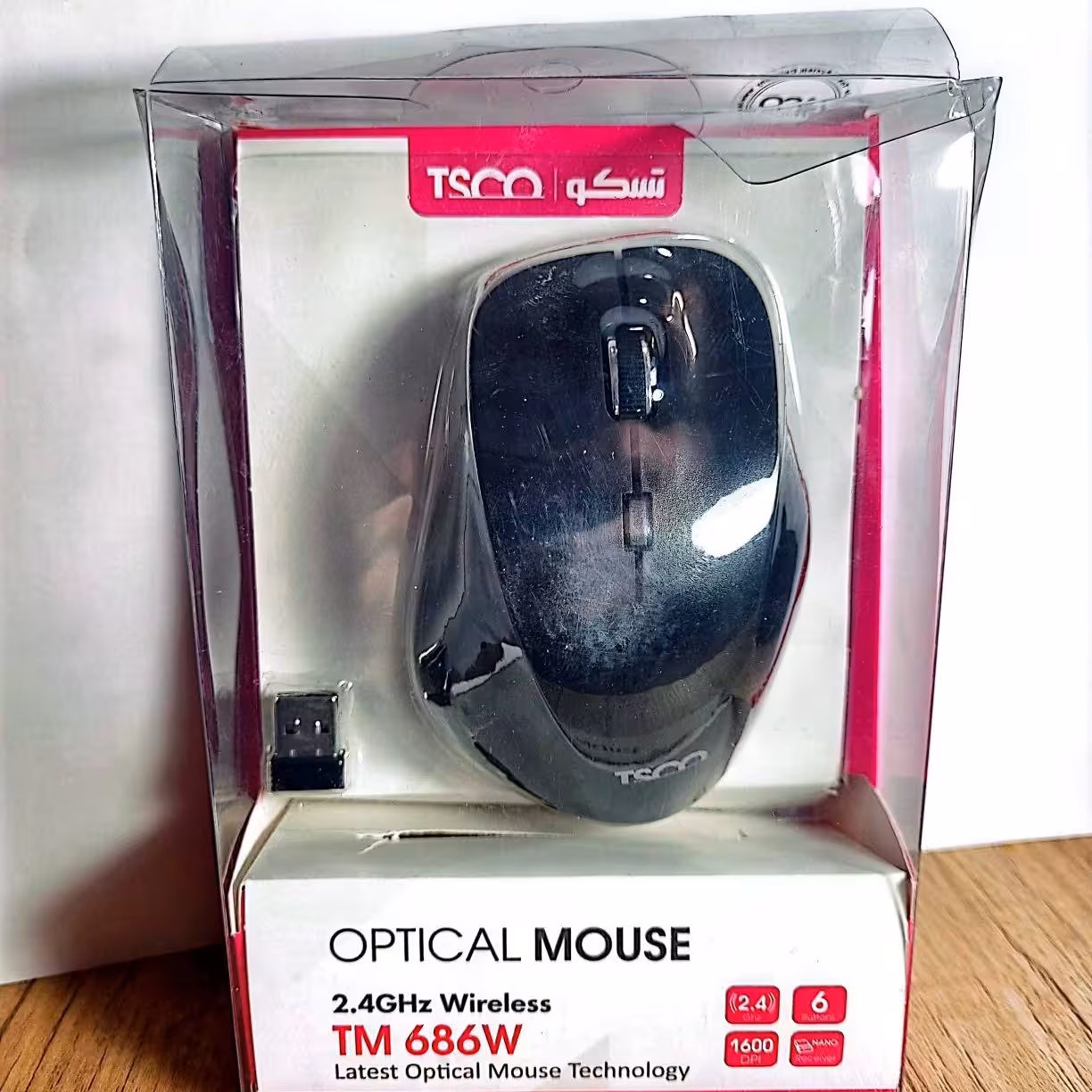 ماوس بی سیم تسکو مدل TM 686W