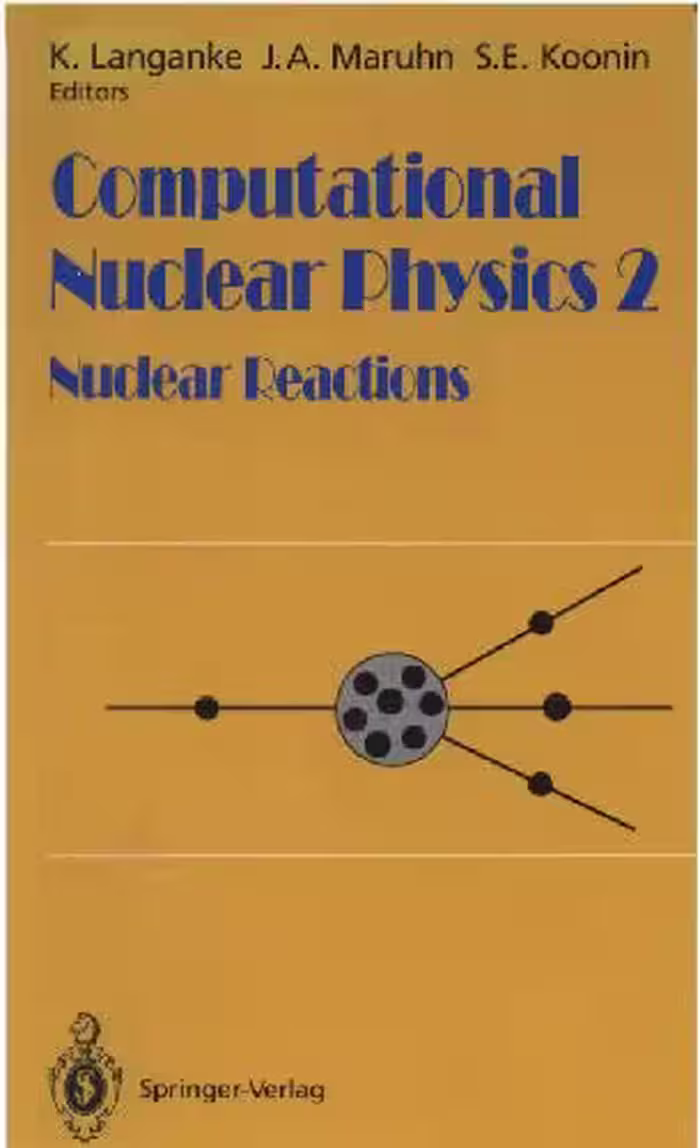 خرید و دانلود نسخه کامل کتاب Computational Nuclear Physics 2