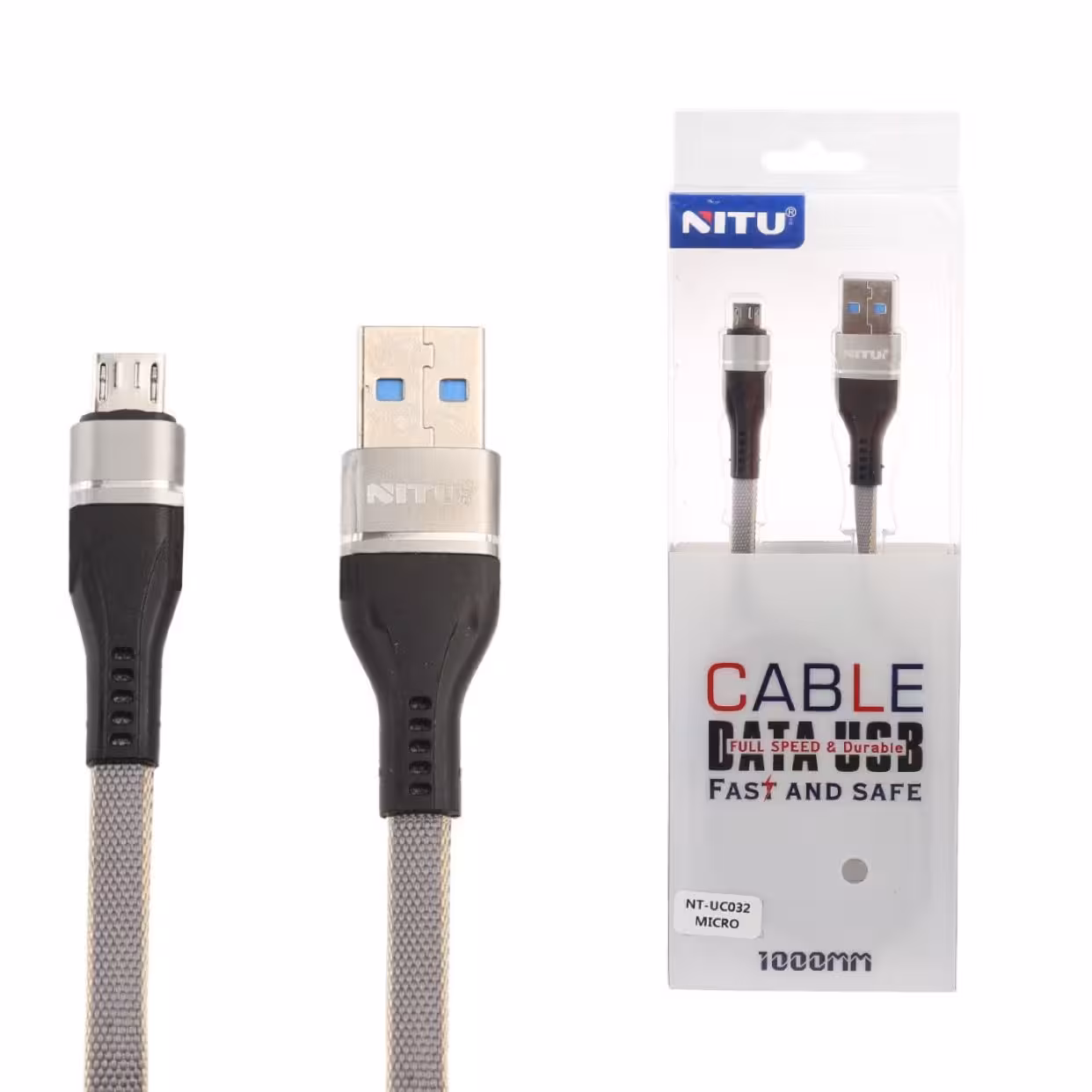 کابل USB به micro-usb نیتو NITU UC32 طول 1متر 2.4آمپر
