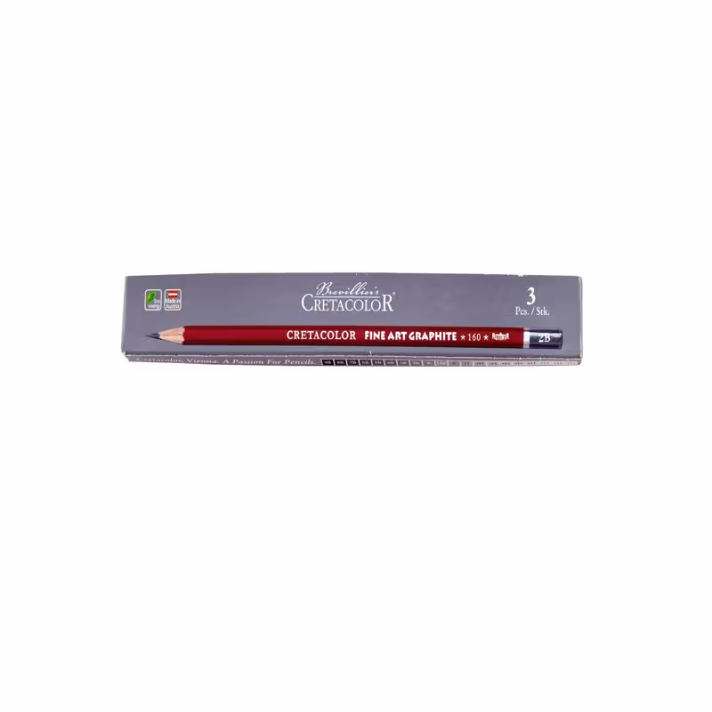 مداد طراحی کرتاکالر کد 16002 با درجه سختی 2B بسته 3 عددی