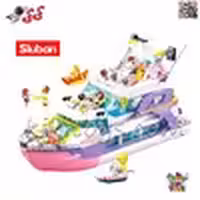 لگو دخترانه کشتی تفریحی بزرگ SLUBUN B1167 Friends