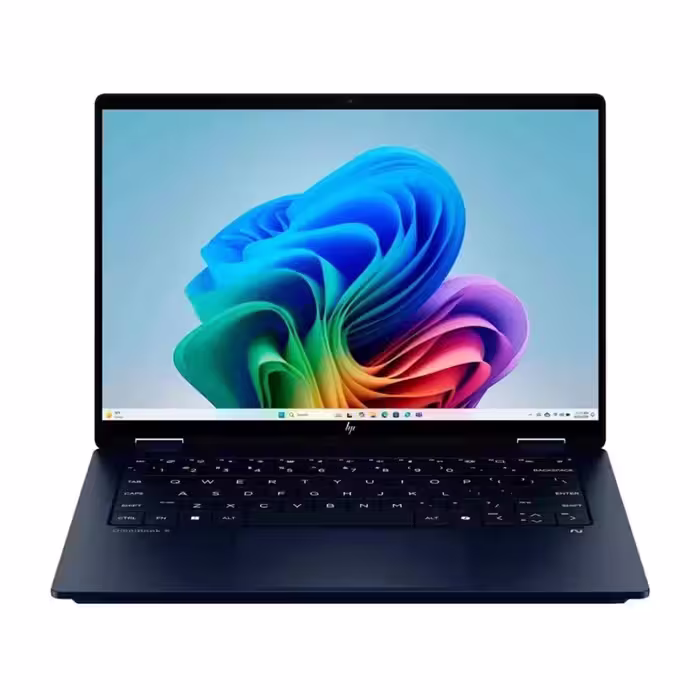 لپ تاپ 16 اینچی اچ پی مدل Omnibook X Flip 16 BE0003DX با پردازنده Ryzen 5 220U، رم 8GB، حافظه 512GB SSD و گرافیک Intel