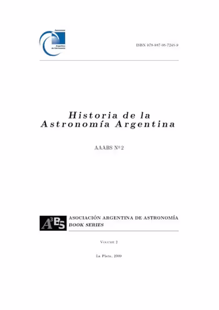 خرید و دانلود نسخه کامل کتاب Historia de la Astronomía Argentina