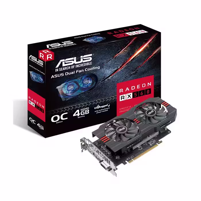 کارت گرافیک ایسوس مدل آر ایکس 560 O4G اوو با حافظه 4 گیگابایت