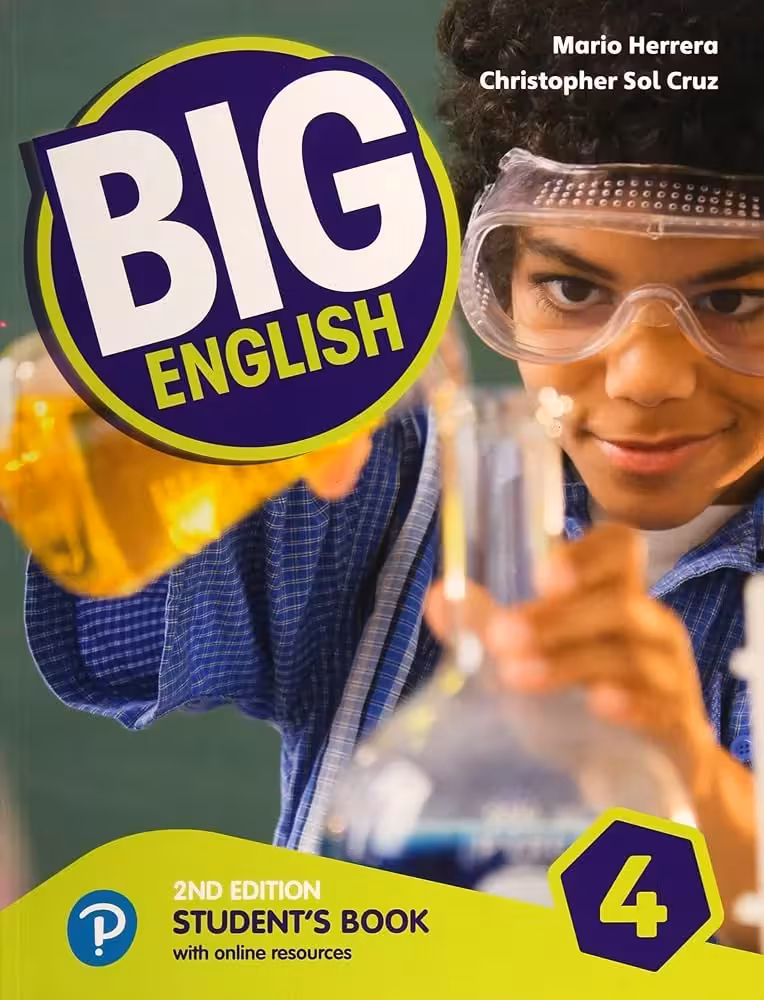 بیگ انگلیش 4 کتاب کار | کتاب انگلیسی Big English 4 (SB WB CD) 2nd
