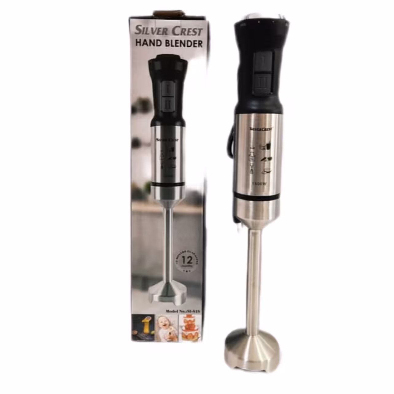 گوشت کوب برقی سیلور کرست 1500 وات پر قدرت بدنه استیل ( سیلور کرست شرکتی)