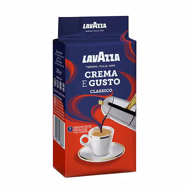 قهوه لاوازا LAVAZZA CREMA E GUSTO CLASSICO حجم 250 گرم
