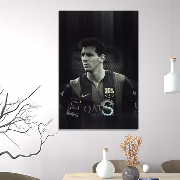 تابلو شاسی مدل مسی کد 95 | دنیای قاب