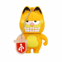 فلش مموری  Usb 2.0 اولتیتا مدل گارفیلد خندان ظرفیت 128 گیگابایت