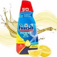 ژل ماشین ظرفشویی فینیش اروپایی 1 لیتری 50 بار استفاده – FINISH