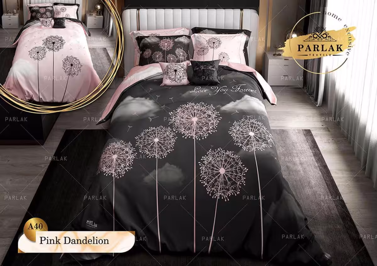 روتختی طرح قاصدک دونفره برند پارلاک کد A40