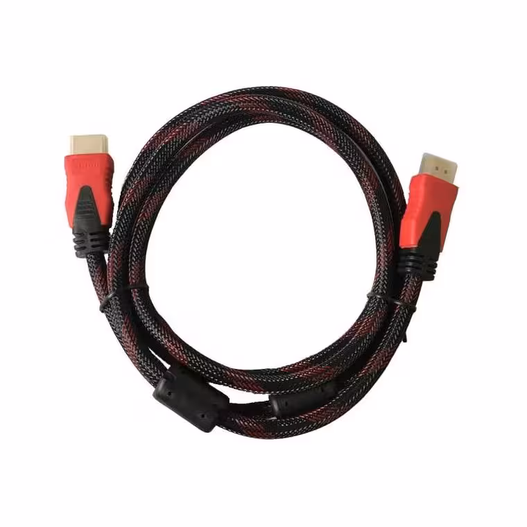 کابل  اچ دی ام آی  یک و نیم متری مشکی قرمز