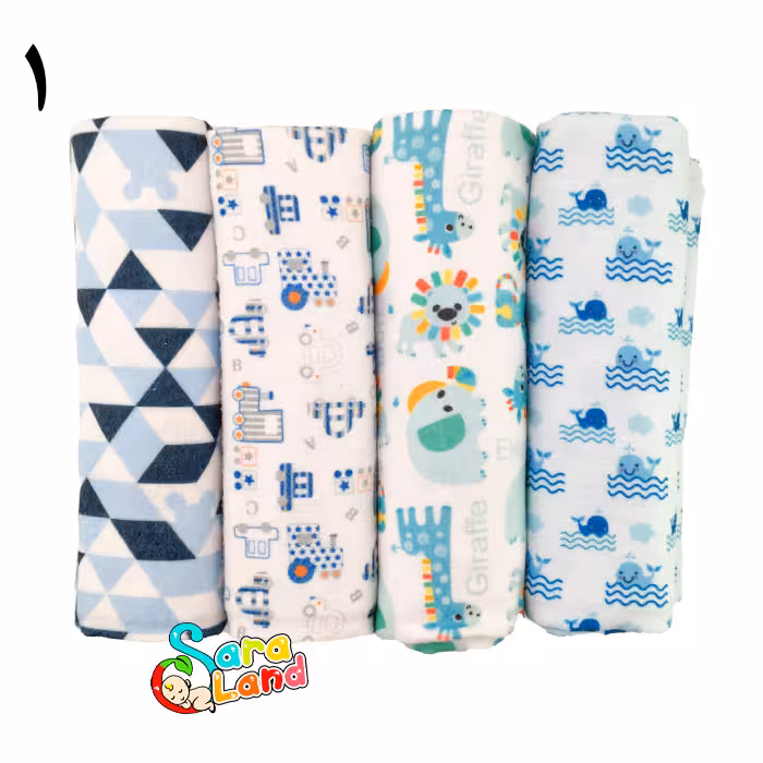 خشک کن نوزاد کارترز Carter’s بسته 4 عددی طرح دار