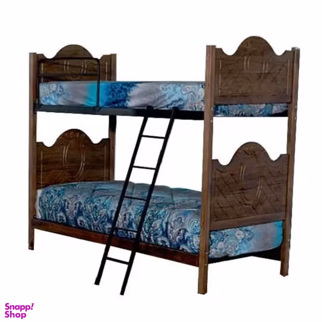 تختخواب دو طبقه مدل آرامش سایز 200×90 سانتی متر