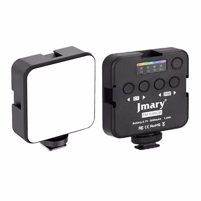 نور ال ای دی RGB شارژی جیماری مدل Jmary FM-69RGB