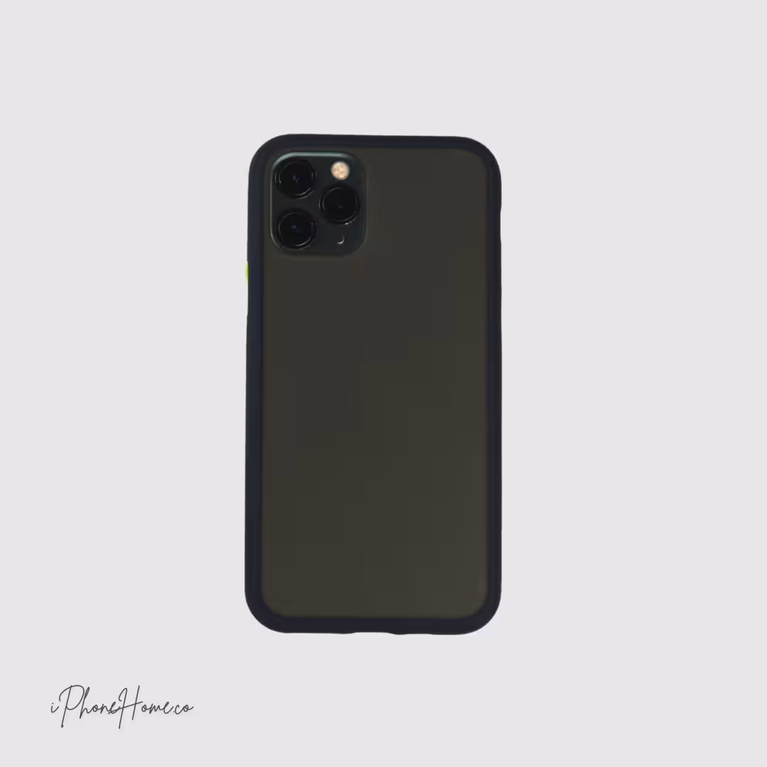 قاب فانتزی پشت مات دورسیلیکونی آبی مناسب iPhone 11 Pro (7000)