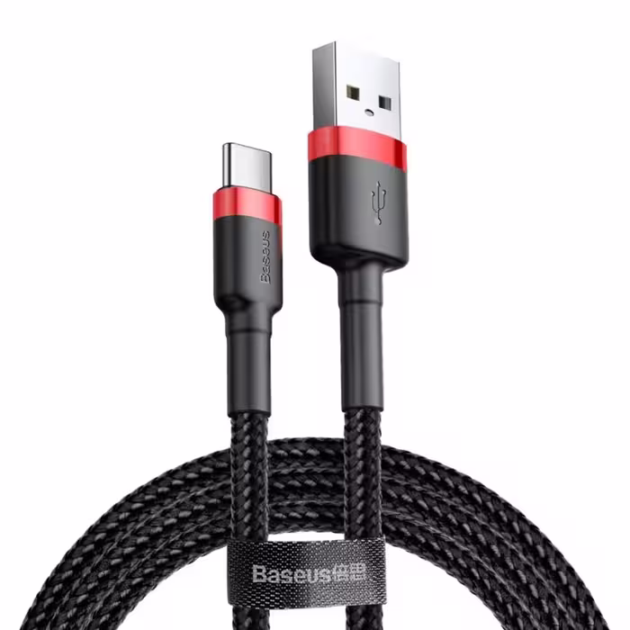 کابل تبدیل USB به تایپ سی بیسوس مدل CATKLF با جریان 3 آمپر و طول 1 متر