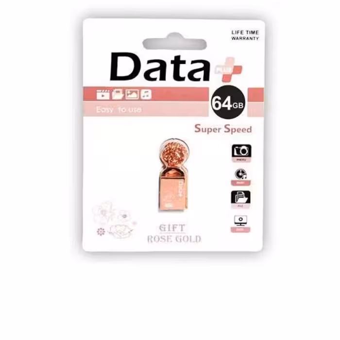 فلش مموری دیتا پلاس مدلGlFT ظرفیت 64گیگابایت