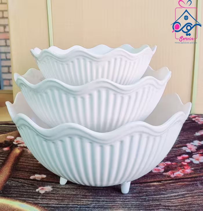 کاسه 3پایه لب حلالی