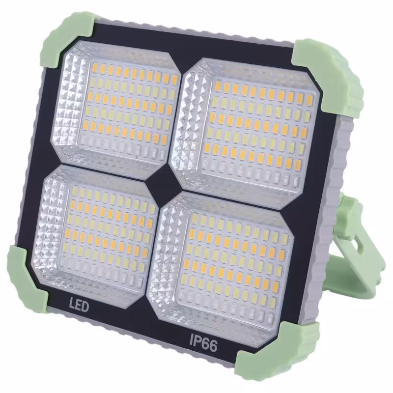 پروژکتور سیار شارژی و پاور بانک خورشیدی Split Solar Light JLP-2192   ریموت کنترل