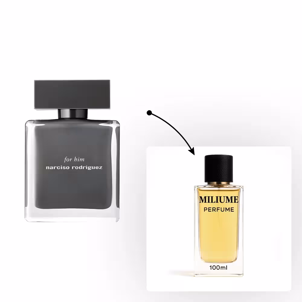 اسانس عطر Narciso Rodriguez for Him برند RenneTouch - کد 1425 - نارسیس رودریگز فور هیم 100ML - میلیوم پرفیوم