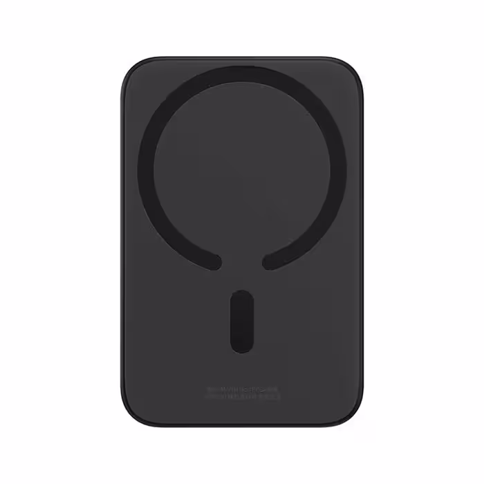 پاوربانک بی‌سیم بیسوس مدل Magnetic Mini PPCX130001، توان 20W، ظرفیت 6000mAh