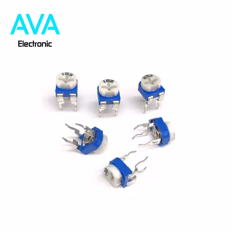 پتانسیومتر 50K اهم خوابیده