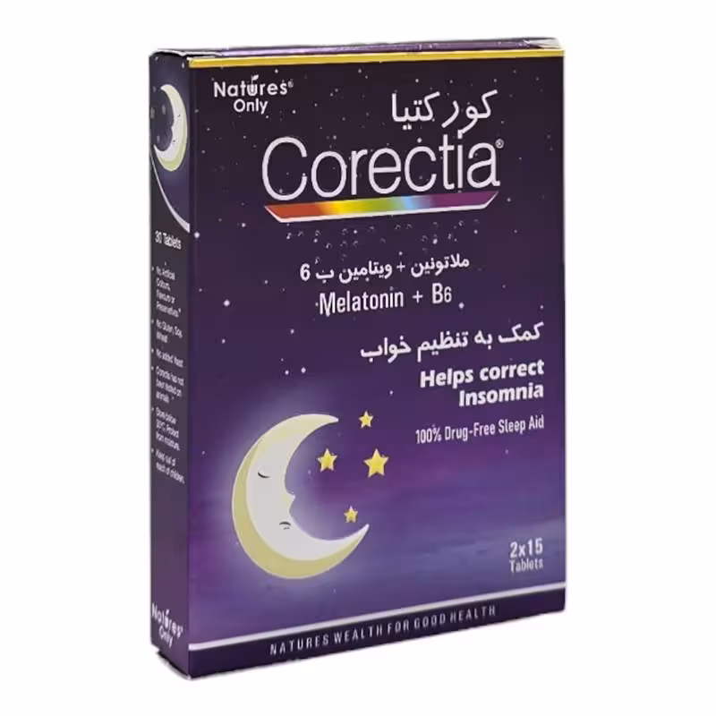 قرص کورکتیا نیچرز اونلی 30 عدد