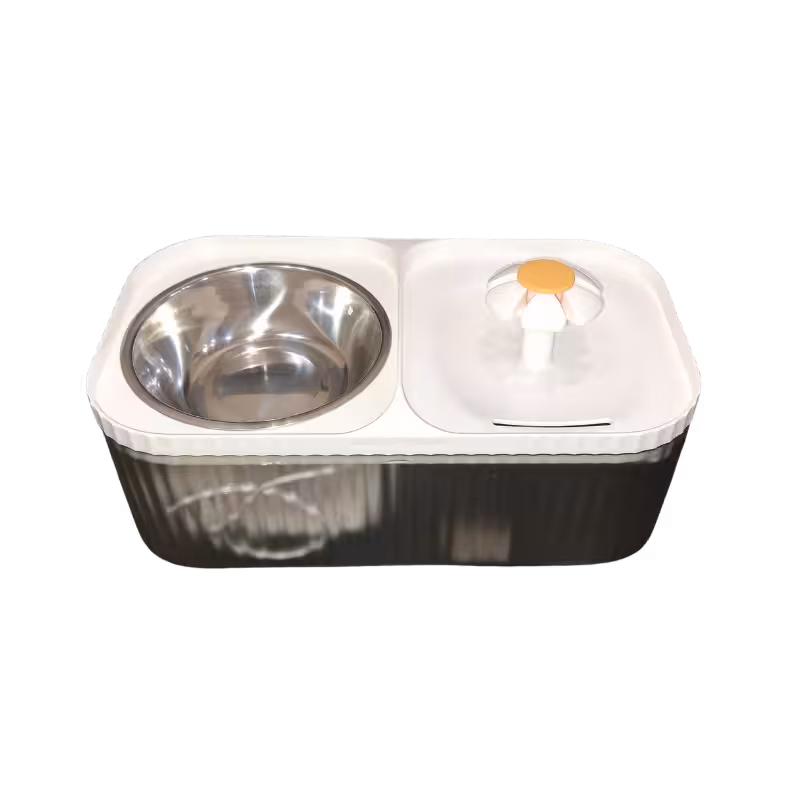 آبخوری اتوماتیک سگ و گربه همراه با ظرف غذا 3 لیتری