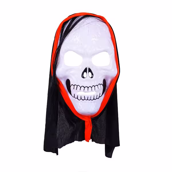 ماسک اسکلت مو دار