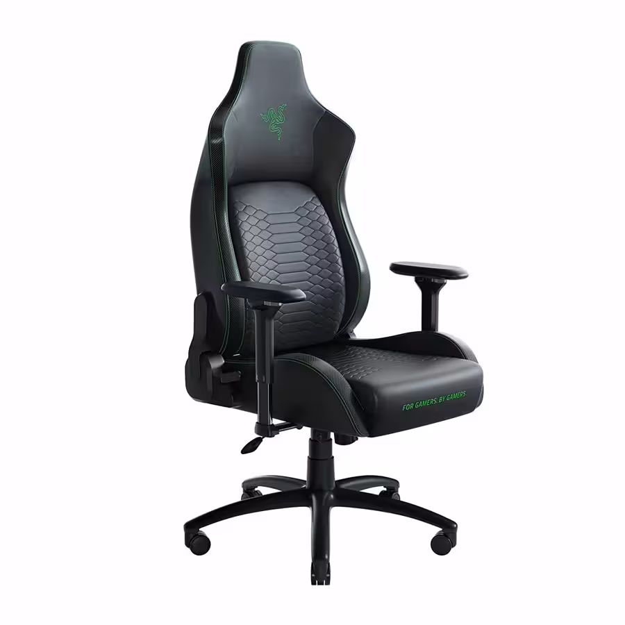 صندلی گیمینگ ریزر Iskur XL Black/Green