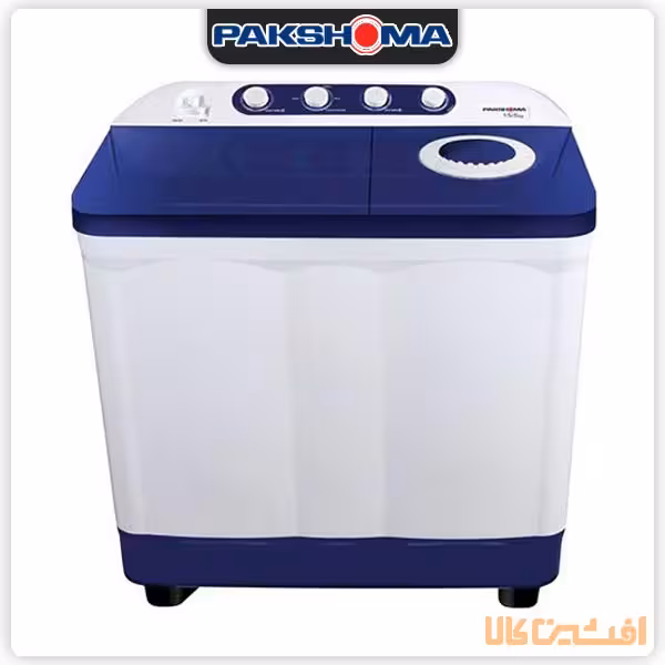 ماشین لباسشویی دوقلو پاکشوما مدل PTF-1524BJ ظرفیت 15.5 کیلوگرم