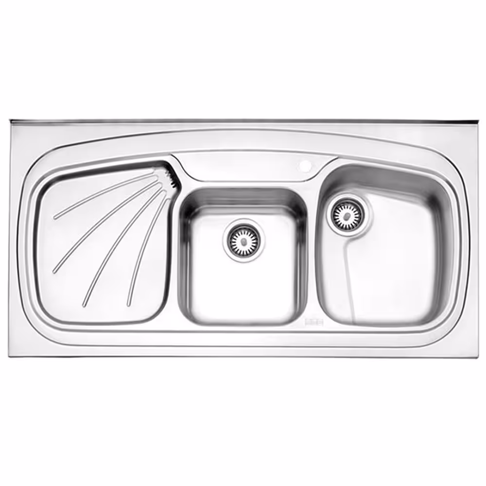 سینک استیل البرز مدل 614 روکار