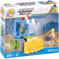 ساختنی کوبی مدل Crawler Bulldozer Construction Toy کد 1672