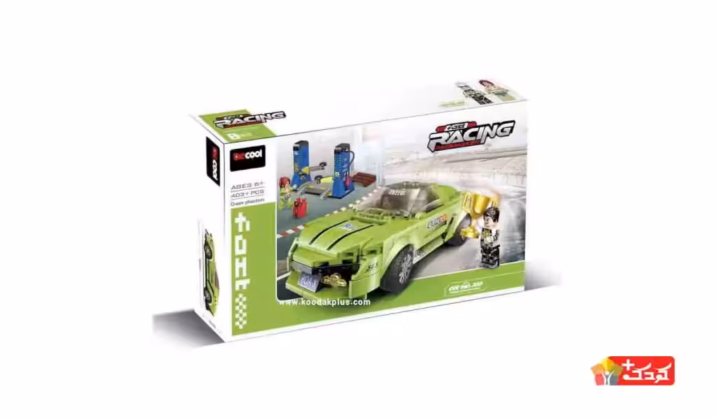لگو اسباب بازی ماشين مسابقه ای مدل DECOOL-28002