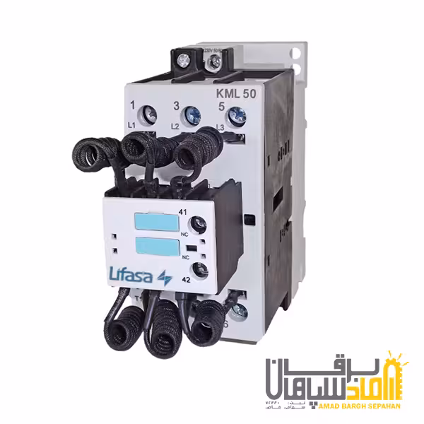 کنتاکتور خازنی 80 کیلوواری 400V برند لیفاسا مدل KML80