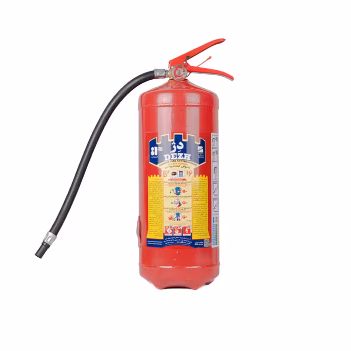 کپسول آتش نشانی (پودری) شش کیلوگرمی دژ