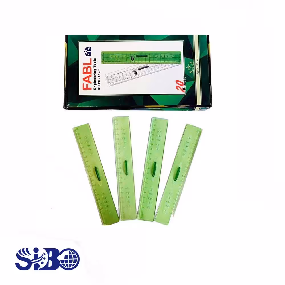 خط کش فابل 30 دسته دار کد 610