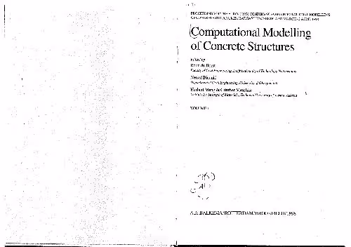 خرید و دانلود نسخه کامل کتاب Computational Modelling of Concrete Structures (Vol 1)