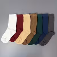 جوراب ساقدار دومینو سری ساده کبریتی