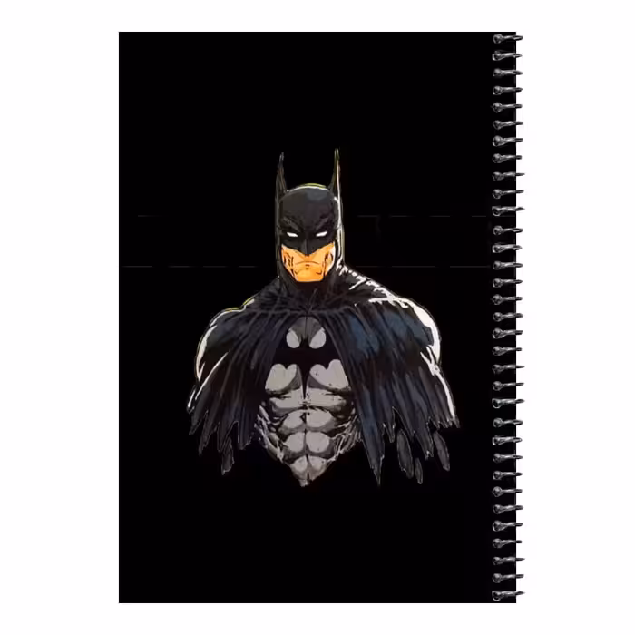 دفتر مشق 80 برگ اس جی مدل بتمن کد 34