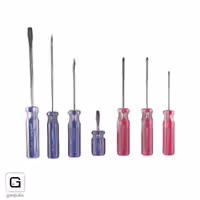 پیچ گوشتی 7 عددی پیژن دسته آبی و قرمز