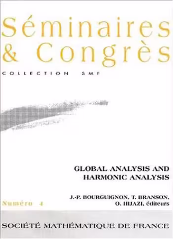 خرید و دانلود نسخه کامل کتاب Global Analysis and Harmonic Analysis
