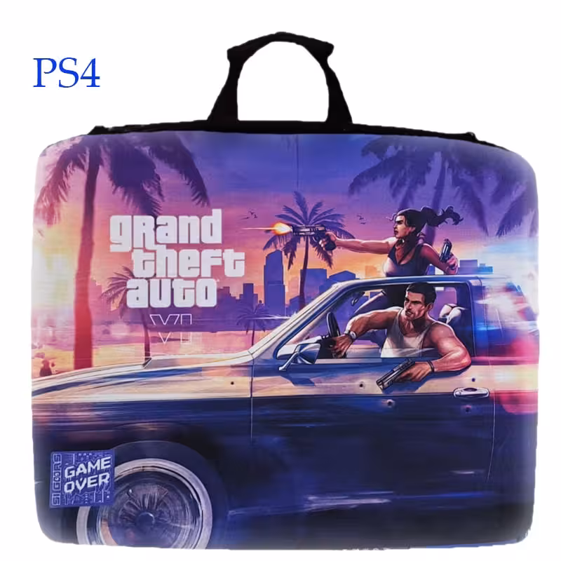 کیف حمل کنسول PS4 طرح GTA VI