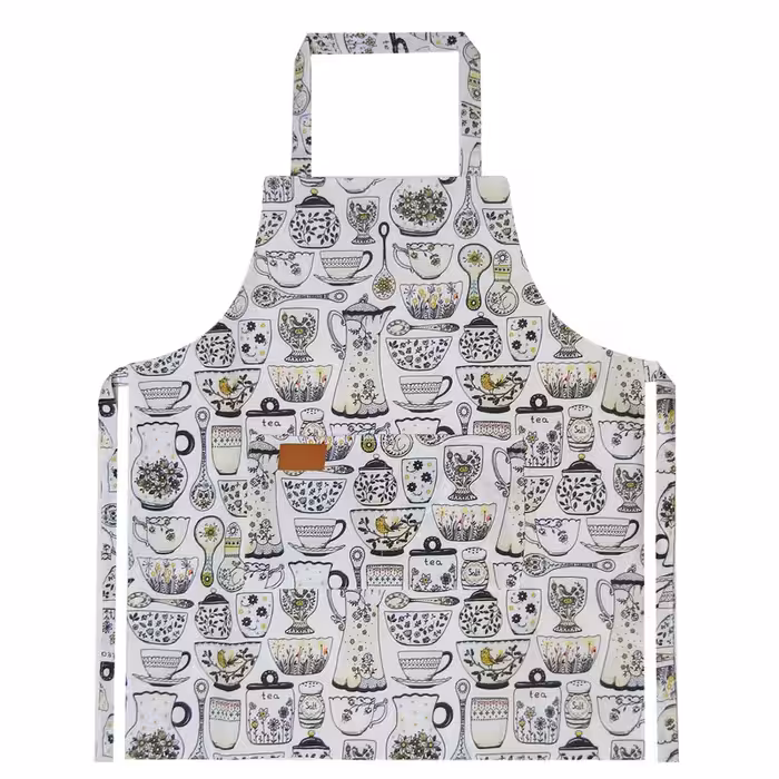 پیش بند آشپزخانه هوم اند لایف مدل مارتینز طرح ظروف | کالا مکس