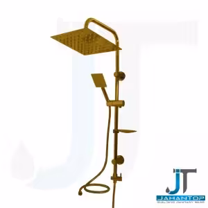 علم یونیکا دوکاره یونیورست استیل طلایی براق 20 * 20