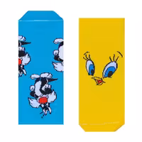 جوراب مچی بوم طرح توییتی و سیلوستر لنگه به لنگه